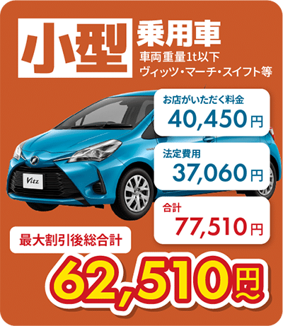 小型乗用車